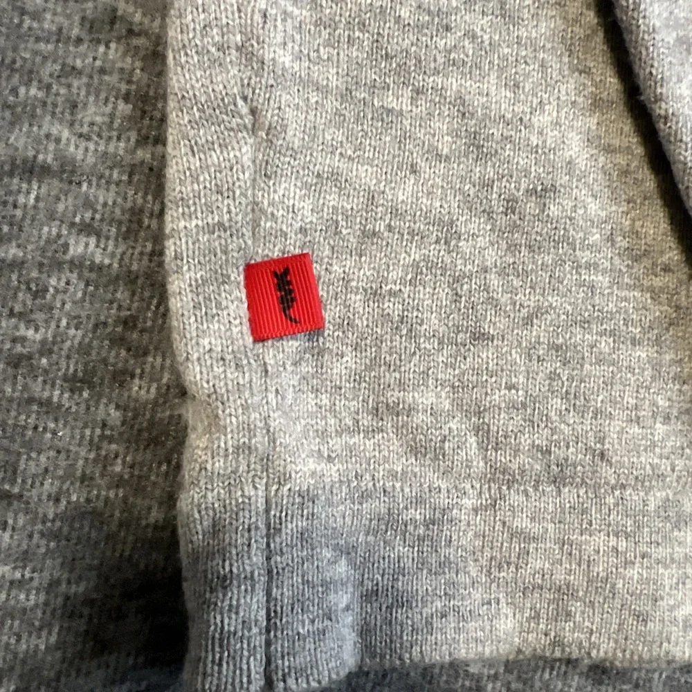 Mountain Khakis Lodge Sweater Mens XLarge Grey 1/4 Zip Merino Wool Ready To Wear